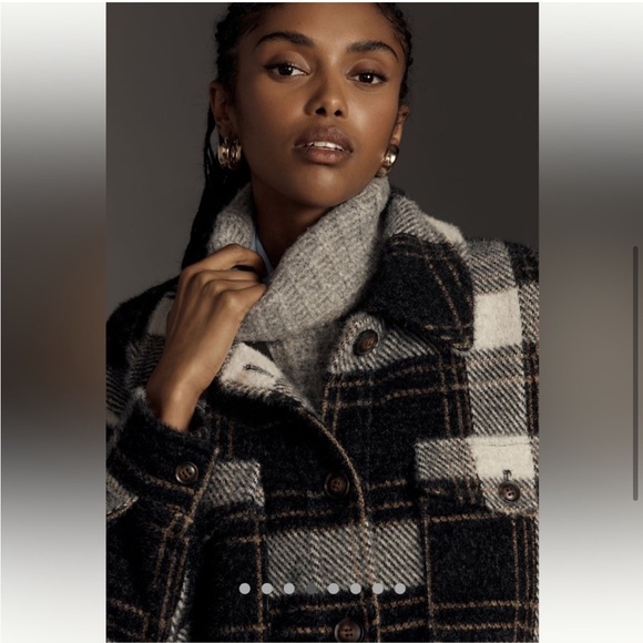 Anthropologie Greylin Eyelash Knit Shacket - Picture 5 of 5